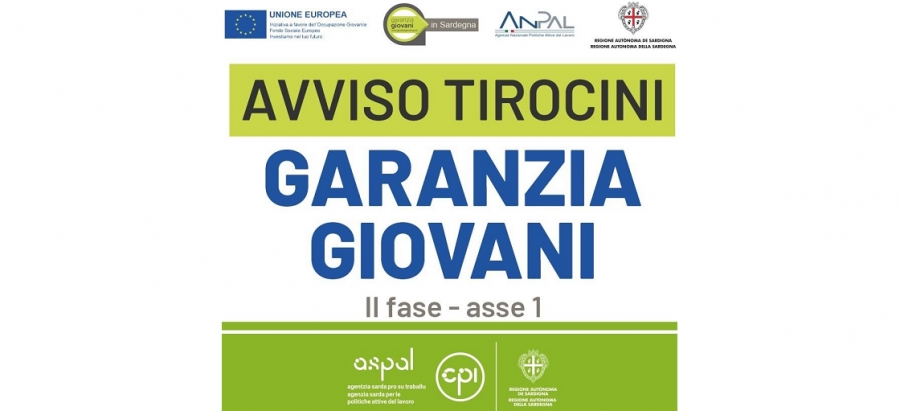 Programma Garanzia Giovani Sardegna II fase asse 1 Scheda 5 – tirocinio extracurriculare: proroga dei termini di presentazione dei progetti