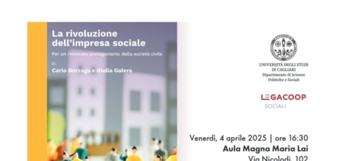 La rivoluzione dell’impresa sociale – Cagliari 4 aprile 2025 ore 16.30